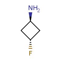 (1r,3r)-3-fluorocyclobutan-1-amine