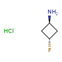 (1r,3r)-3-fluorocyclobutan-1-amine hydrochloride