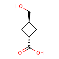 (1r,3r)-3-(hydroxymethyl)cyclobutane-1-carboxylic acid