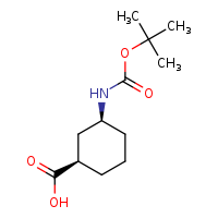 (1R,3S)-3-[(tert-butoxycarbonyl)amino]cyclohexane-1-carboxylic acid