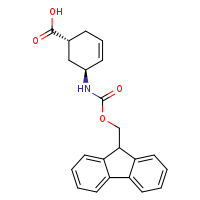 (1R,5S)-5-{[(9H-fluoren-9-ylmethoxy)carbonyl]amino}cyclohex-3-ene-1-carboxylic acid
