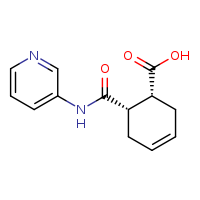 (1R,6S)-6-[(pyridin-3-yl)carbamoyl]cyclohex-3-ene-1-carboxylic acid