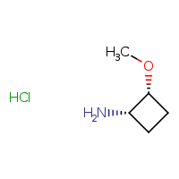 (1S,2R)-2-methoxycyclobutan-1-amine hydrochloride