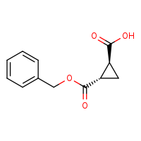 (1S,2S)-2-[(benzyloxy)carbonyl]cyclopropane-1-carboxylic acid