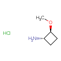 (1S,2S)-2-methoxycyclobutan-1-amine hydrochloride
