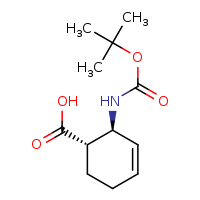 (1S,2S)-2-[(tert-butoxycarbonyl)amino]cyclohex-3-ene-1-carboxylic acid