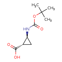(1S,2S)-2-[(tert-butoxycarbonyl)amino]cyclopropane-1-carboxylic acid