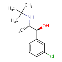 (1S,2S)-2-(tert-butylamino)-1-(3-chlorophenyl)propan-1-ol