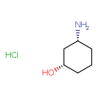 (1S,3R)-3-aminocyclohexan-1-ol hydrochloride