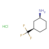 (1S,3R)-3-(trifluoromethyl)cyclohexan-1-amine hydrochloride