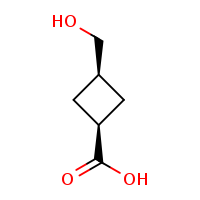 (1s,3s)-3-(hydroxymethyl)cyclobutane-1-carboxylic acid