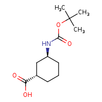 (1S,3S)-3-[(tert-butoxycarbonyl)amino]cyclohexane-1-carboxylic acid