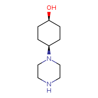 (1s,4s)-4-(piperazin-1-yl)cyclohexan-1-ol