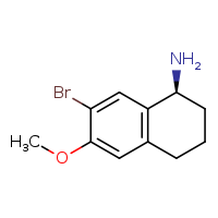 (1S)-7-bromo-6-methoxy-1,2,3,4-tetrahydronaphthalen-1-amine