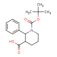 1-(tert-butoxycarbonyl)-2-phenylpiperidine-3-carboxylic acid