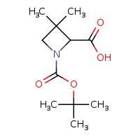 1-(tert-butoxycarbonyl)-3,3-dimethylazetidine-2-carboxylic acid