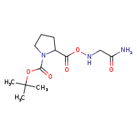 1-tert-butyl 2-(carbamoylmethyl)amino pyrrolidine-1,2-dicarboxylate