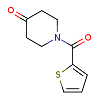 1-(thiophene-2-carbonyl)piperidin-4-one