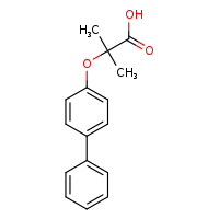 2-{[1,1'-biphenyl]-4-yloxy}-2-methylpropanoic acid