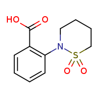 2-(1,1-dioxo-1??,2-thiazinan-2-yl)benzoic acid