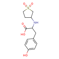 2-[(1,1-dioxo-1??-thiolan-3-yl)amino]-3-(4-hydroxyphenyl)propanoic acid