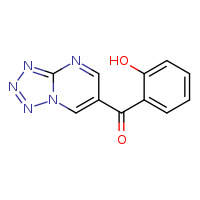 2-{[1,2,3,4]tetrazolo[1,5-a]pyrimidine-6-carbonyl}phenol