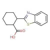 2-(1,3-benzothiazol-2-yl)cyclohexane-1-carboxylic acid