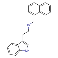 [2-(1H-indol-3-yl)ethyl](naphthalen-1-ylmethyl)amine