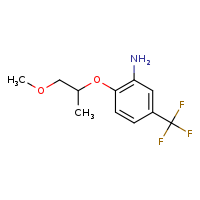 2-[(1-methoxypropan-2-yl)oxy]-5-(trifluoromethyl)aniline