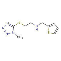 {2-[（1-甲基-1H-1,2,3,4-四唑-5-基）磺胺基]乙基}[（噻吩-2-基）甲基]胺