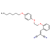 2-[(2-{2-[4-(hexyloxy)phenoxy]ethoxy}phenyl)methylidene]propanedinitrile