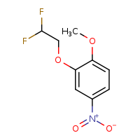 2-(2,2-difluoroethoxy)-1-methoxy-4-nitrobenzene