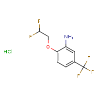 2-(2,2-difluoroethoxy)-5-(trifluoromethyl)aniline hydrochloride