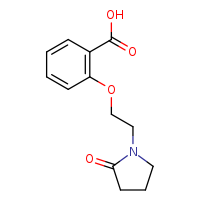 2-[2-(2-oxopyrrolidin-1-yl)ethoxy]benzoic acid