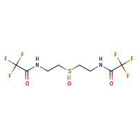2,2,2-trifluoro-N-{2-[2-(2,2,2-trifluoroacetamido)ethanesulfinyl]ethyl}acetamide