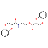 2-(2,3-dihydro-1,4-benzodioxin-2-ylformamido)ethyl 2,3-dihydro-1,4-benzodioxine-2-carboxylate