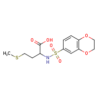2-(2,3-dihydro-1,4-benzodioxine-6-sulfonamido)-4-(methylsulfanyl)butanoic acid