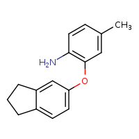 2-(2,3-dihydro-1H-inden-5-yloxy)-4-methylaniline