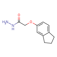 2-(2,3-dihydro-1H-inden-5-yloxy)acetohydrazide