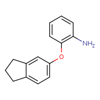 2-(2,3-dihydro-1H-inden-5-yloxy)aniline