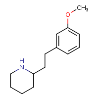 2-[2-(3-methoxyphenyl)ethyl]piperidine