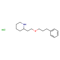 2-[2-(3-phenylpropoxy)ethyl]piperidine hydrochloride