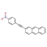 2-[2-(4-nitrophenyl)ethynyl]anthracene