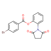 2-(2,5-dioxopyrrolidin-1-yl)phenyl 4-bromobenzoate