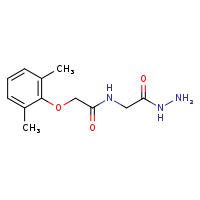2-(2,6-dimethylphenoxy)-N-[(hydrazinecarbonyl)methyl]acetamide