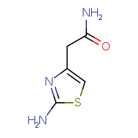 2-(2-amino-1,3-thiazol-4-yl)acetamide