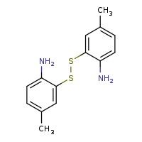 2-[(2-amino-5-methylphenyl)disulfanyl]-4-methylaniline