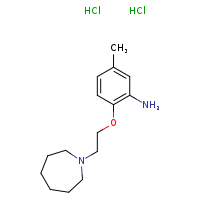 2-[2-(azepan-1-yl)ethoxy]-5-methylaniline dihydrochloride