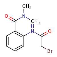 2-(2-bromoacetamido)-N,N-dimethylbenzamide
