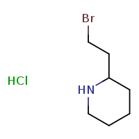 2-(2-bromoethyl)piperidine hydrochloride